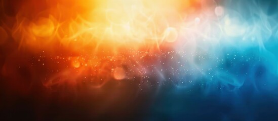 Wall Mural - fire and ice. ai.