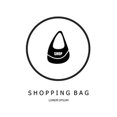 Poster - Logo vector design for business. Shopping bag logos.