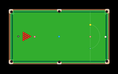 Poster - snooker sport