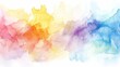 © peerawat - The gentle washes of watercolor created a dreamy, ethereal effect, as if the colors were floating on air, weightless and free.