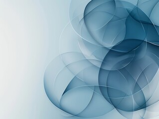 Wall Mural - A blue abstract business background illustration.