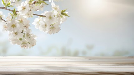 A white flower is hanging from a tree branch