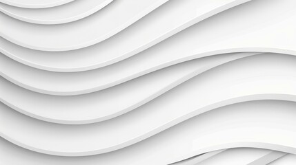 Abstract white wave background for design projects.