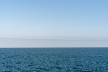 blue sky and sea