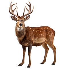 Wall Mural - deer isolated on transparent background