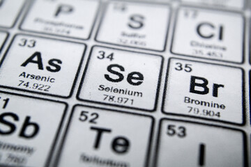 Wall Mural - periodic table of element selenium 