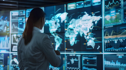 Wall Mural - business intelligence