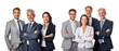© vectornation - Group of business people isolated on transparent background