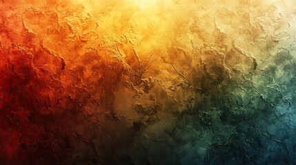 Wall Mural - A warm gradient background with earth tones like brown, beige, and olive green.