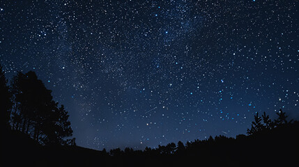 Starry Sky with Stars