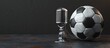 © Hanasta - Vintage Microphone and Soccer Ball