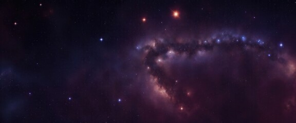star field in space