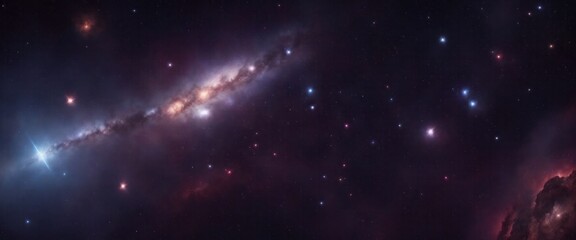 star field in space