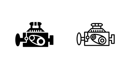 Poster - Engine Vector Icon