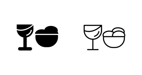 Sticker - Food Vector Icon