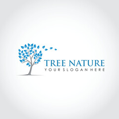 Wall Mural - Tree Nature Logo Template. Vector Illustrator