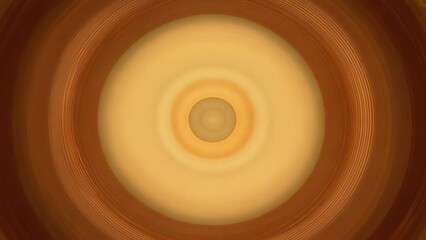 Wall Mural - Circular abstract golden brown texture background