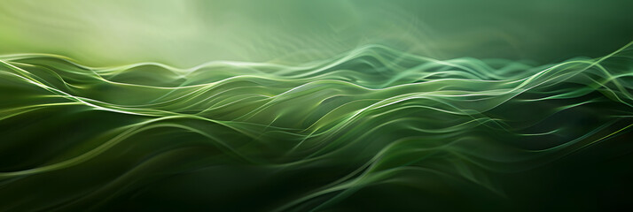 Wall Mural - Abstract green texture with light gradient