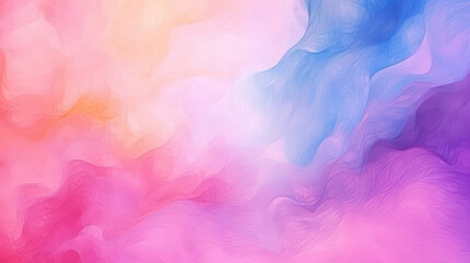 Wall Mural - Abstract colorful watercolor for background. Digital art painting. Texture paper., generative ai