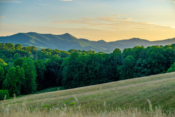 mountains near Franklin, NC