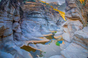 Wall Mural - Valley Natural Park canyon ( Tasyaran Vadisi) . Located in Usak (Usak), Turkey