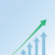 © Алена Мухина - business graph with arrow