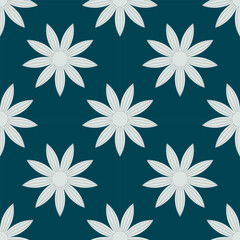 Wall Mural - seamless floral pattern