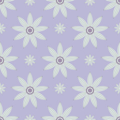 Wall Mural - seamless floral pattern