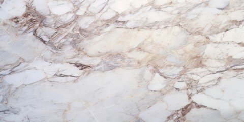 Poster - White Marble Texture Background