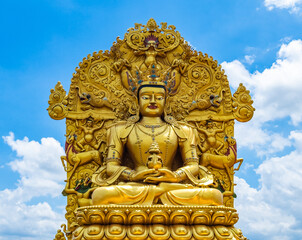 Wall Mural - Temple, Stupa and Pagoda in Samten Hills Dalat, Vietnam