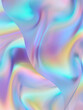 © Pădureț Dan-Cristian - prismatic iridescent gradient surface with abstract shapes, multipurpose background with cool color palette and modern look