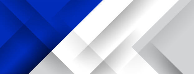blue white abstract background with diagonal shapes for corporate design