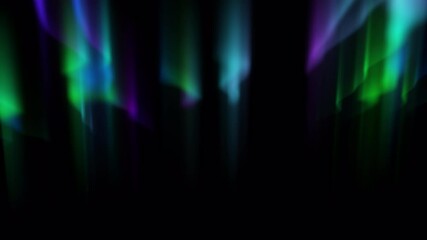 abstract aurora borealis, northern lights, polar lights animation, overlay, concepts, ideas, 4k, sea