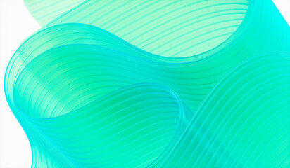 Poster - 3d rendering of abstract layered crystal glass background.