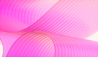 Poster - 3d rendering of abstract layered crystal glass background.