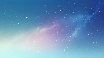 an outer space-themed background featuring a cosmic gradient from midnight blue to space violet, spe