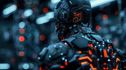 Security Patch Armor, computer security with an image showing a computer covered in armor-like patches, design