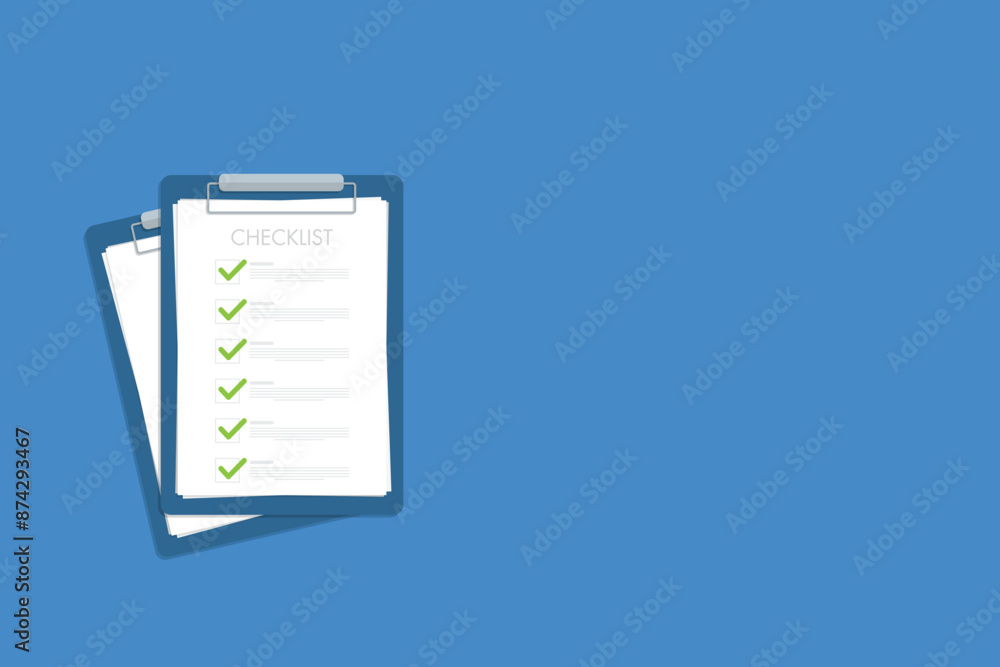 Check List Over Check list document, paper check list and to do list with checkboxes ...