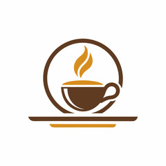 coffee logo vector art illustr