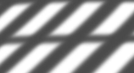 Fototapete - Shadow overlay effect on transparent background