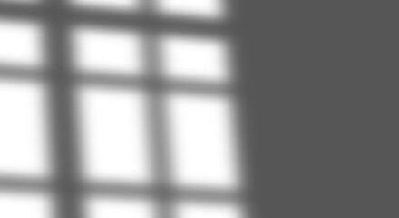 Fototapete - Shadow overlay effect on transparent background