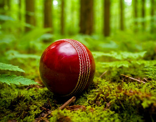 Poster - cricket ball