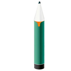 Poster - A thin cylindrical tool made of carbonbased material often found in a pencil..