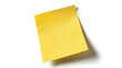 © MDEMRAN - Yellow post it note isolated on white background, 3d rendering