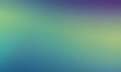Canvas Print - Blue and Green Gradient Background