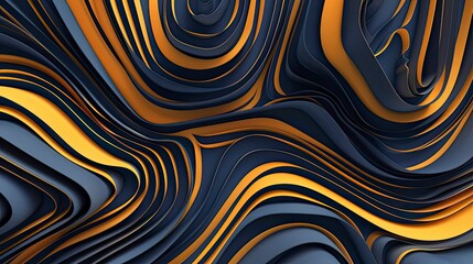 Wall Mural - Modern Background with Lines - generative ai