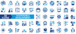 © Uniconlabs - Sustainable development icon collection set. Containing organizing principle, meeting, human, services, natural system, state, living condition icon. Simple flat vector.