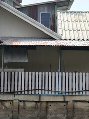 Wall Mural - the wooden house in the village