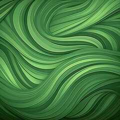 Wall Mural - abstract green background with lines