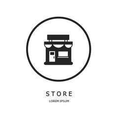 Poster - logo vector design for business. store logos.